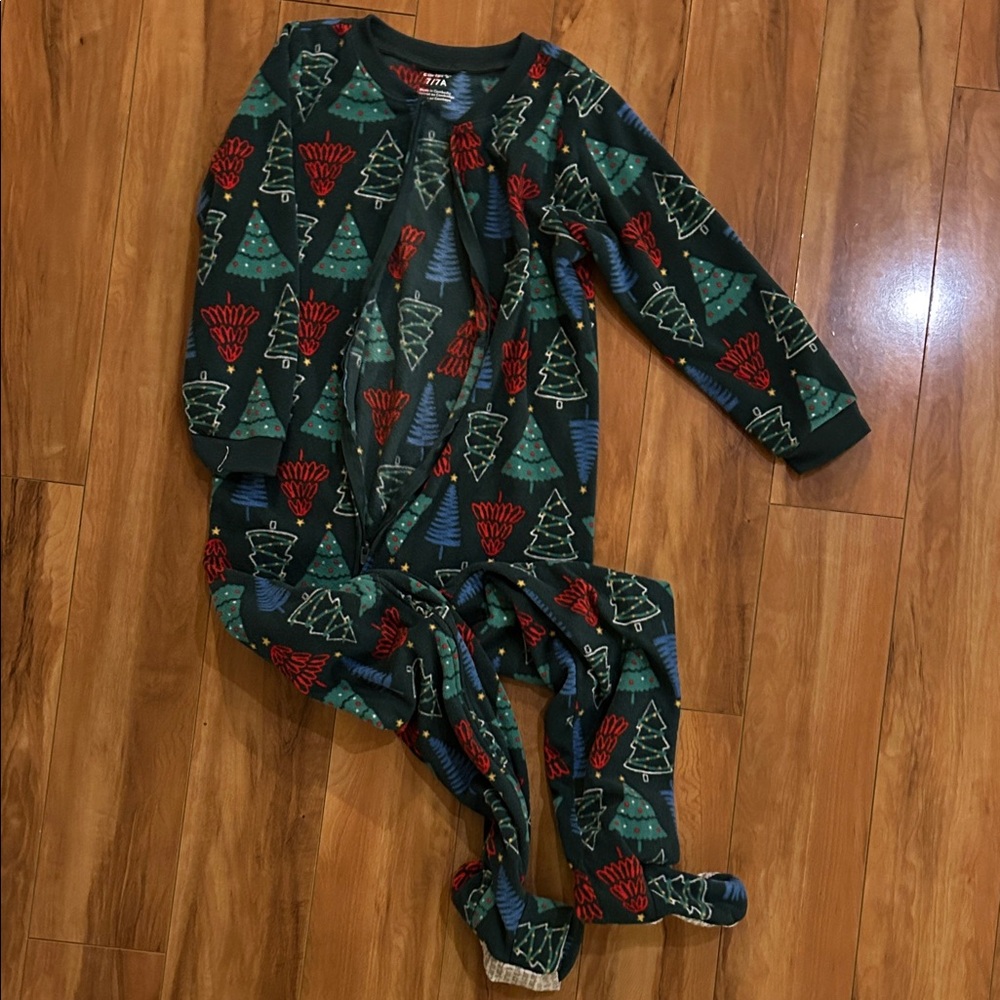 Carters Tree Print Pajama Onesie